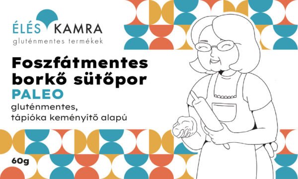 Éléskamra Foszfátmentes borkő sütőpor tápióka keményítő alapú 60 g - Image 2