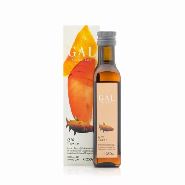 GAL Q10 Lazac 3300mg Omega-3 + 100 mg Q10/evőkanál