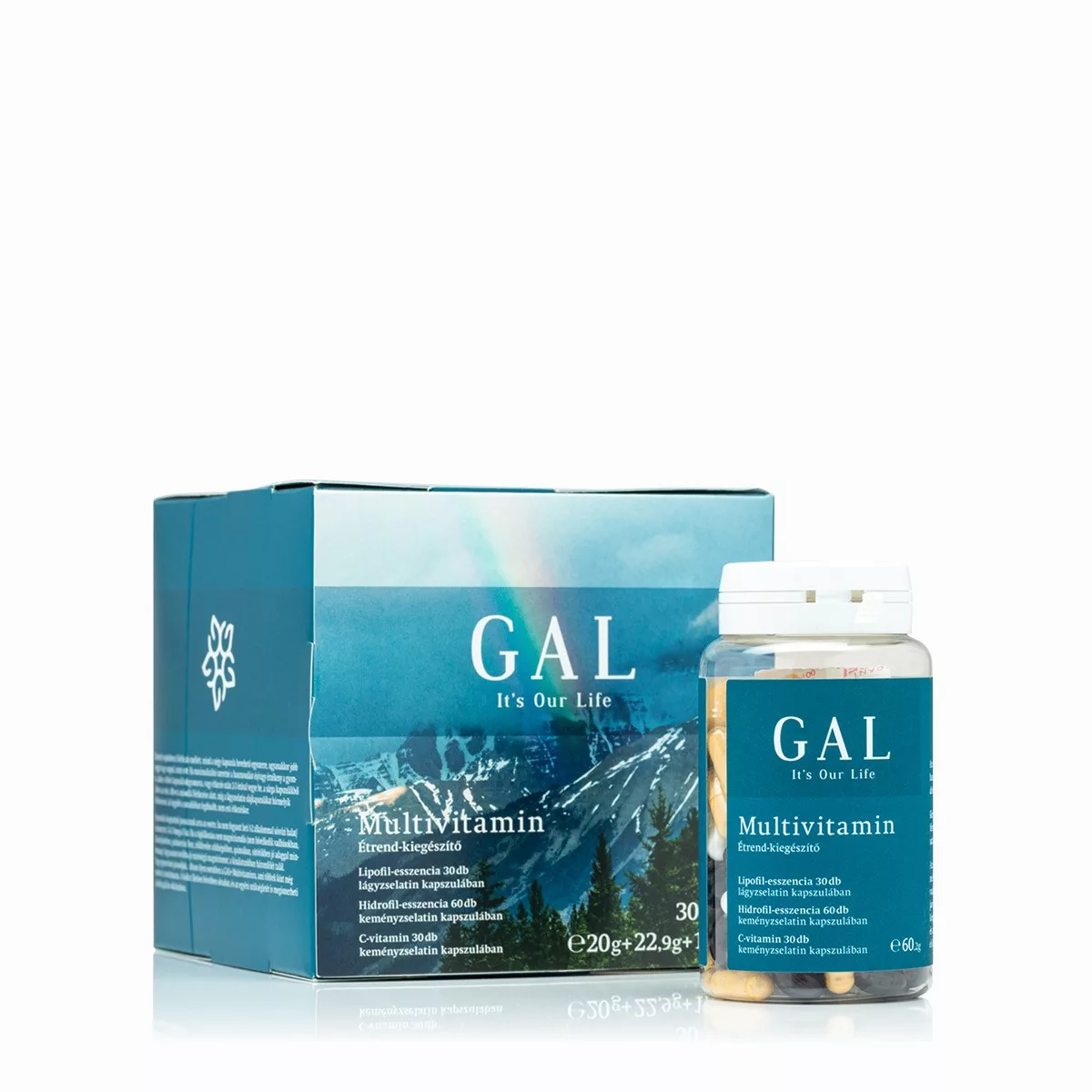 GAL Multivitamin - 90 darabos utántöltő 90 lipofil+180 hidrofil+90 C-vitamin kap
