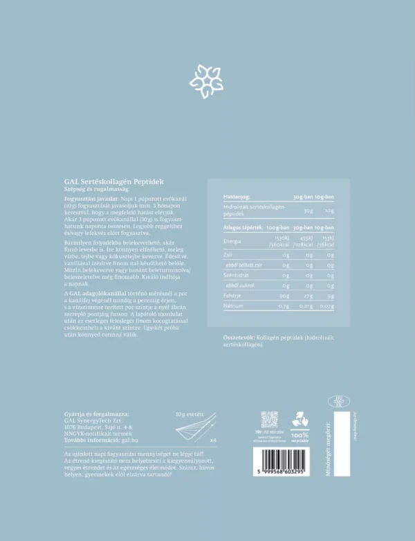 GAL Sertéskollagén peptidek 300g polipropilén tasakban - Image 3