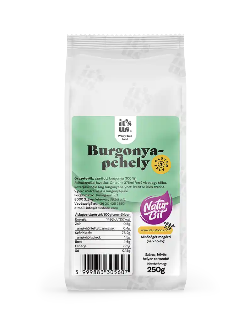 It’s Us Naturbit burgonyapehely gluténmentes 250 g