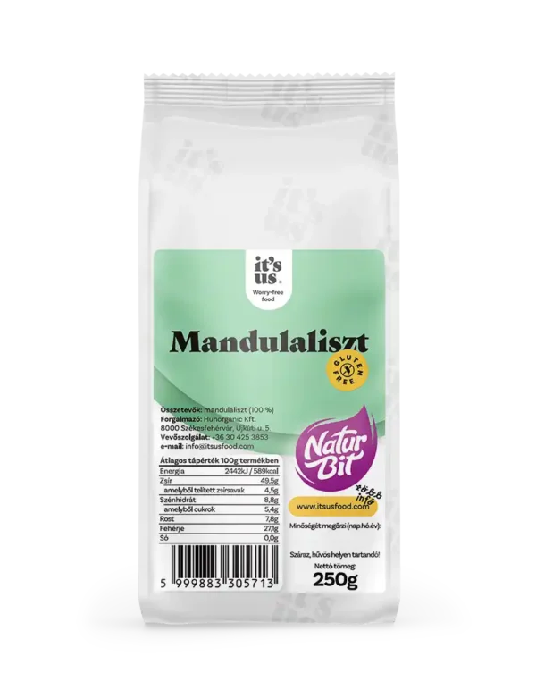 It's us NATURBIT Mandulaliszt 250 g