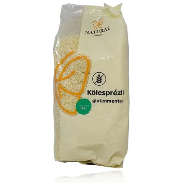 Natural gluténmentes kölesprézli 200g