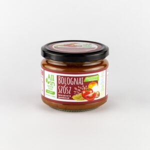 All In Vegán és gluténmentes Bolognai szósz lencsével és gombával