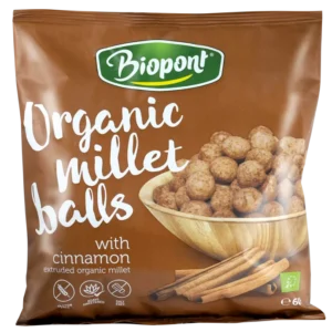 Biopont Bio Kölesgolyó, fahéjas ízesítésű, 60 g