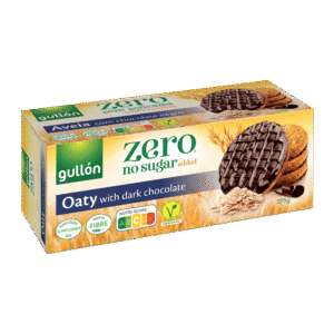Zabkeksz GULLON Avena étcsokoládés hozzáadott cukor nélkül 275g