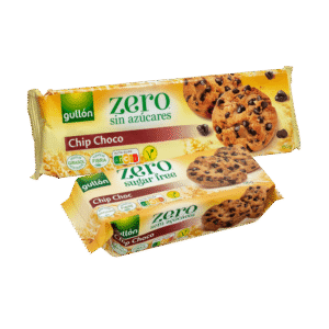 Gullón Chip Choco cukormentes keksz csokoládé darabkákkal 150 g