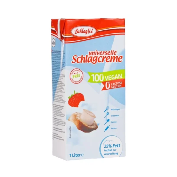 Schlagfix Vegan habkrém 25% 1l