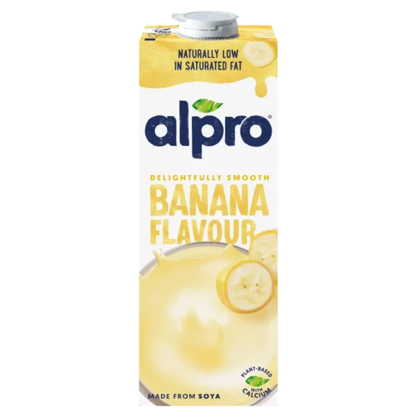 Alpro UHT banános szójaital hozzáadott kalciummal és vitaminokkal 1 l