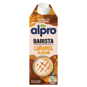 Alpro Barista karamell ízű zab- és szójaital hozzáadott kalciummal és vitaminokkal 750 ml
