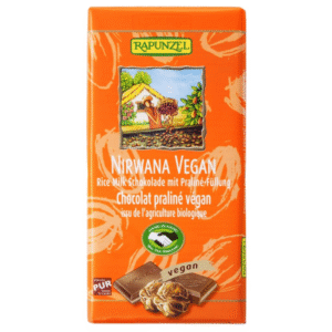 Rapunzel Nirwana rizstejes csokoládé BIO, VEGÁN