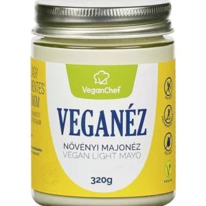 VeganChef Veganéz light üveges majonéz 320g