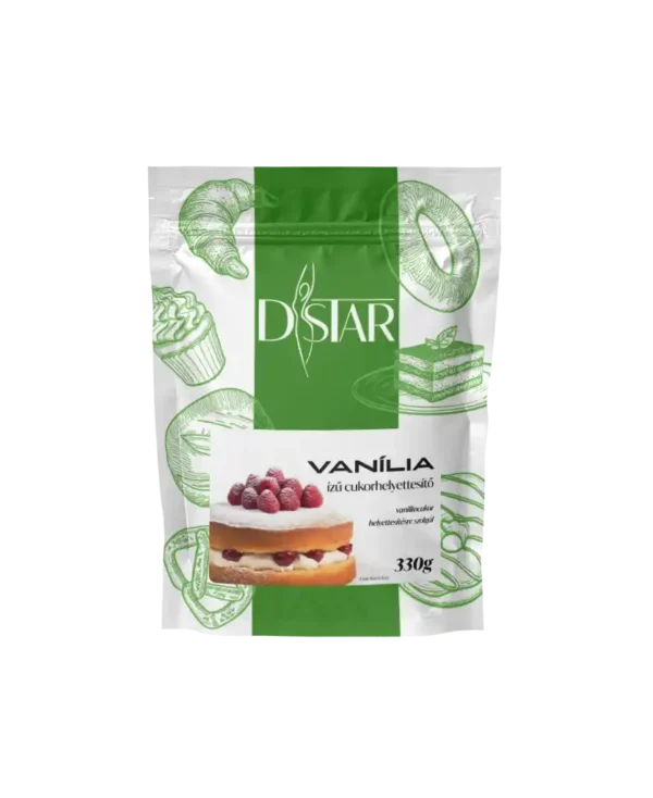 D-STAR vanília ízű cukorhelyettesítő 330 g