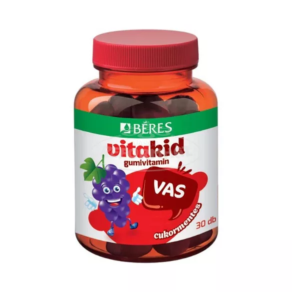 Béres VitaKid Vas gumivitamin 30x