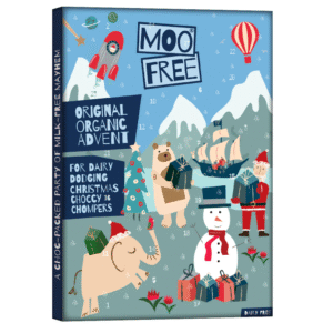 Moo Free Tejmentes fehércsokoládé Adventi naptár 70 g