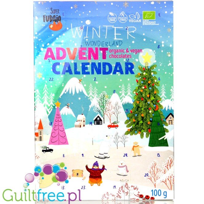 Super Fudgio Nádcukorral adventi kalendárium vegán - 100g