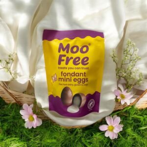 Moo Free Húsvéti csokoládé tojások fondanttal töltve (vegán, gluténmentes) 84 g