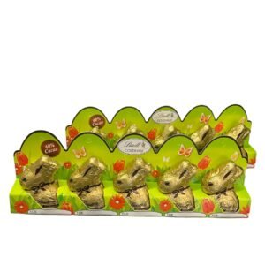 Lindt Mini-Goldhasen Étcsokoládé 60% Kakaó 5db húsvéti